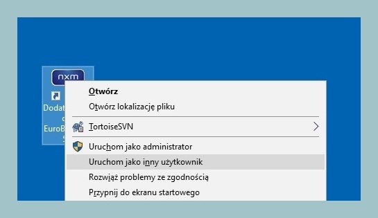 JpkNxmEbextModUruchJakoInnyUserPrawMenuV1A